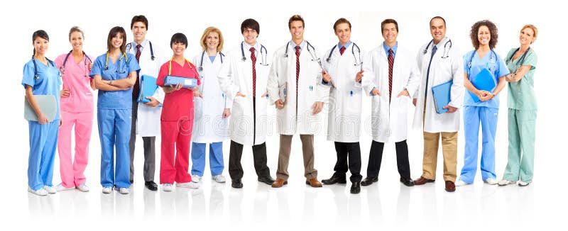 Povos médicos imagens de stock royalty free Povos médicos imagens de stock royalty free