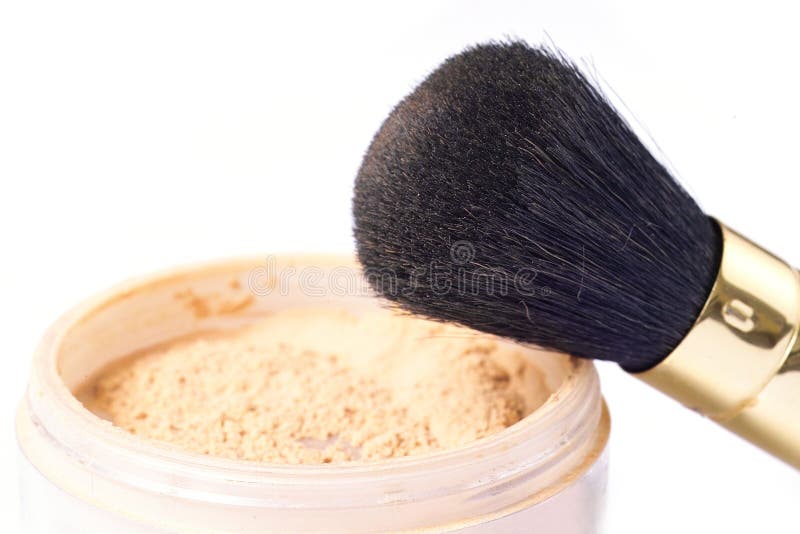 Powder and brush stock photos Powder and brush stock photos