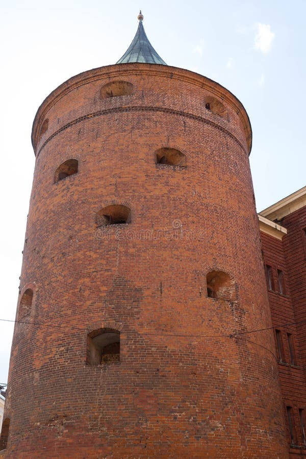 Powder Tower in Riga, Latvia. since 1940 Included To the Structure of