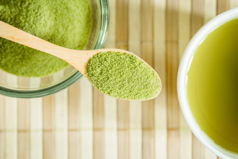 Powdered green tea stock photo. Image of matcha, japan 45766004