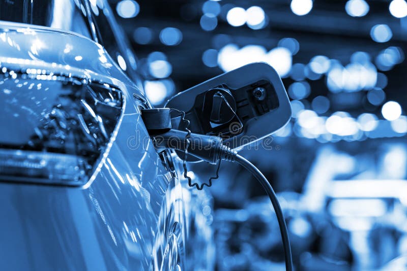 Power Cable Pump Plug in Charging Power To Electric Vehicle EV Car