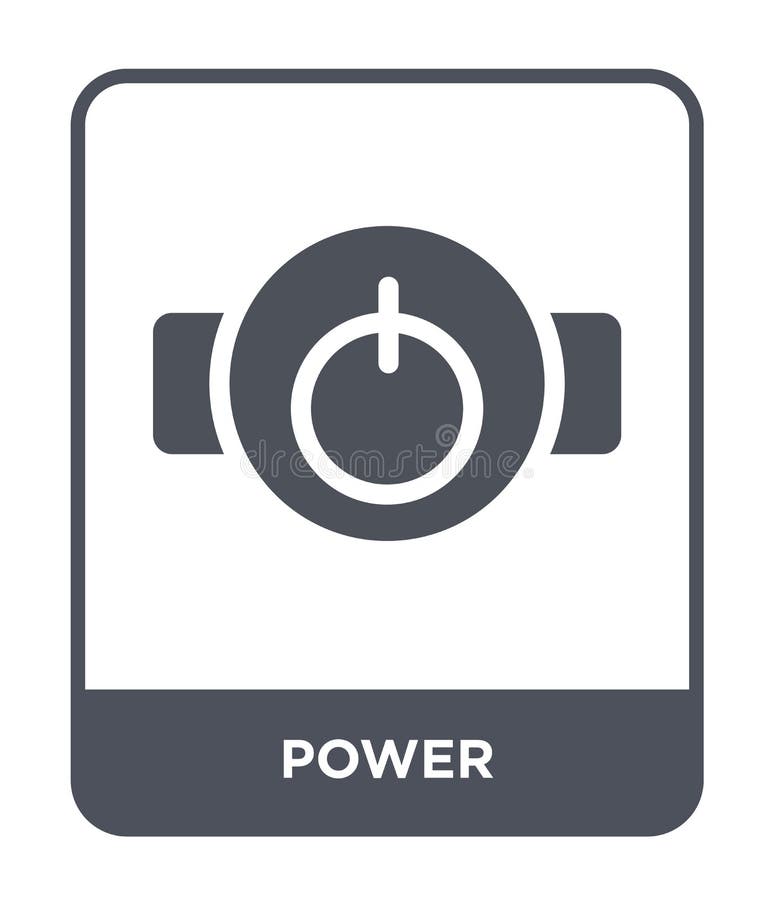power icon in trendy design style. power icon isolated on white background. power vector icon simple and modern flat symbol for vector illustration power icon in trendy design style. power icon isolated on white background. power vector icon simple and modern flat symbol for vector illustration