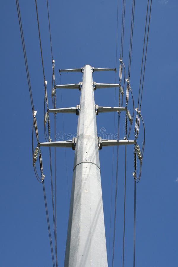 Power Lines stock photo