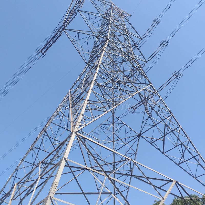 Power lines stock photo. Image of steel, power, lines 171044416
