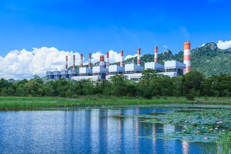 Power Plant and Environment Stock Photo Image of green, plant 32744772