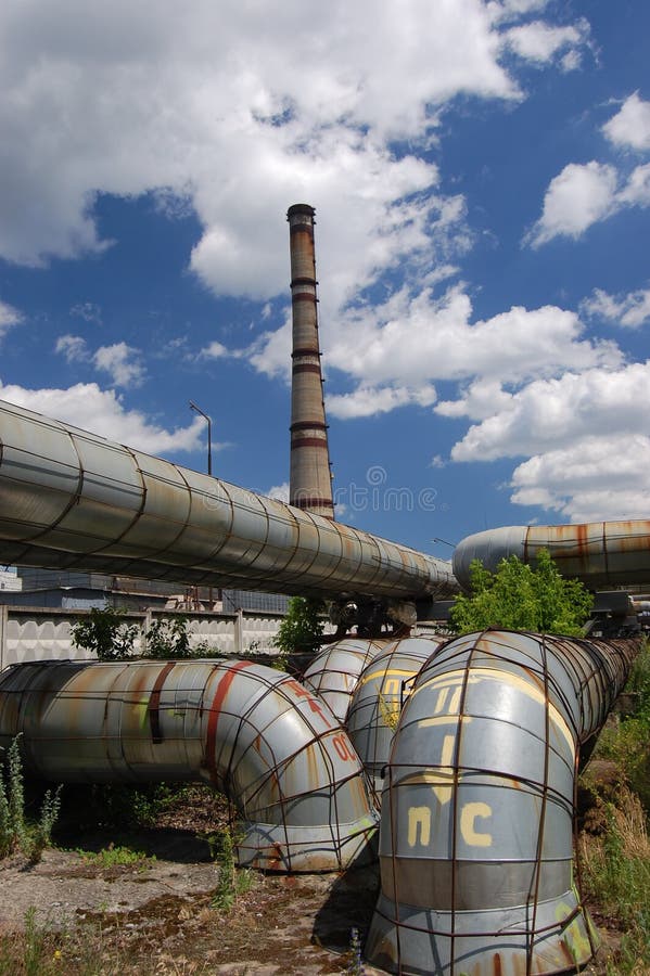 Power plant. Kiev,Ukraine stock photo. Image of energy 5583118