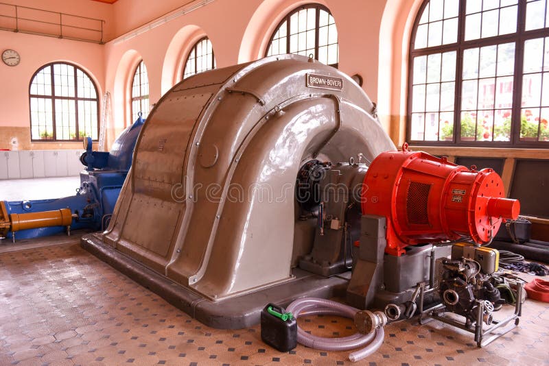 Power Plant Turbines for Producing Electricity of Rodi Fiesso Editorial
