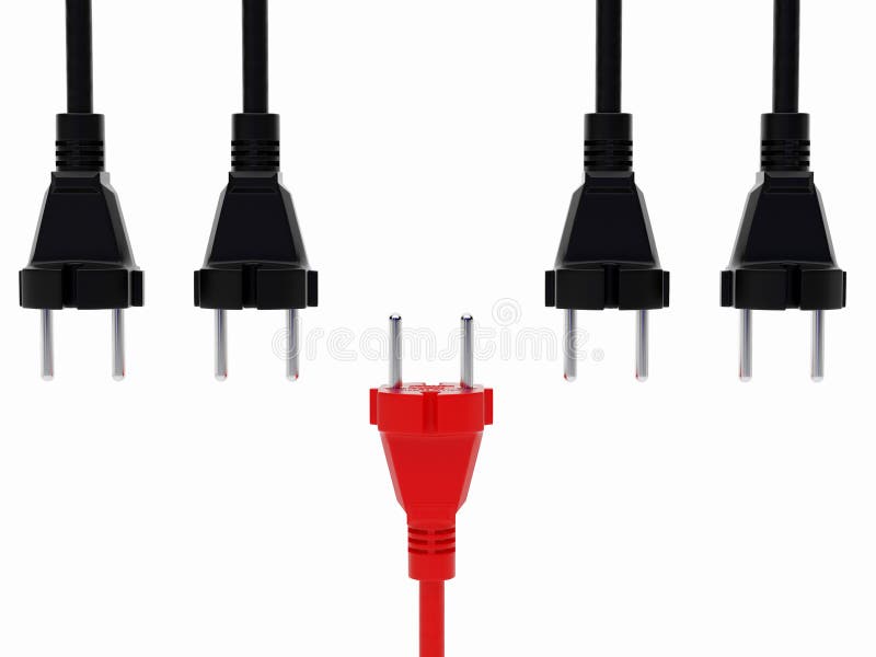 Power Plug royalty free illustration