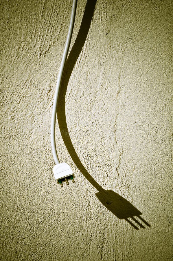 Power plug stock image. Image of wall, voltage, circuit 22972981
