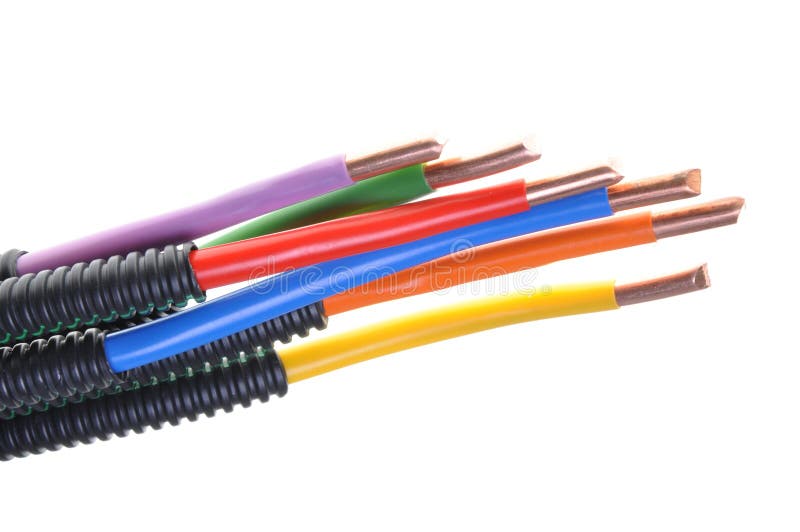 Power supply cables stock photo. Image of blue, cord 36119982