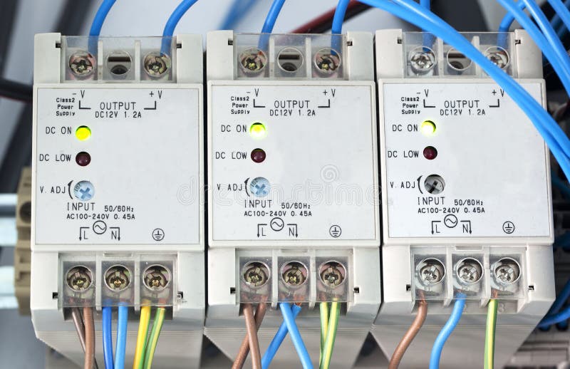 Power supply of electric current