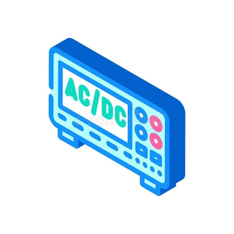 Power Supply Tool Work Isometric Icon Vector Illustration Stock Vector