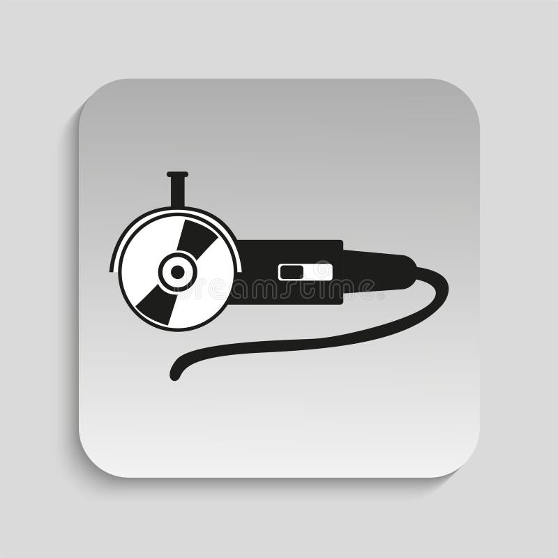 Power Tool. Cut Machine. Vector Icon. Stock Vector Illustration of