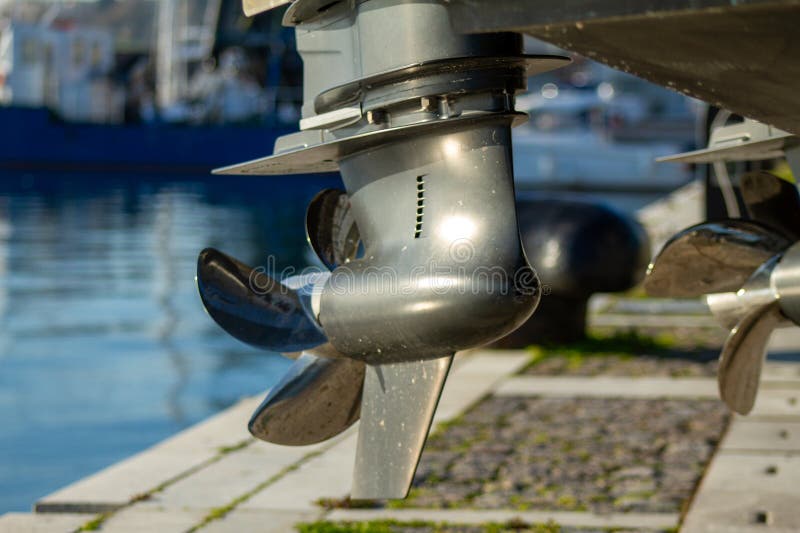 Twin cities prop repair – expertly repaired and polished boat propeller ready for the water
