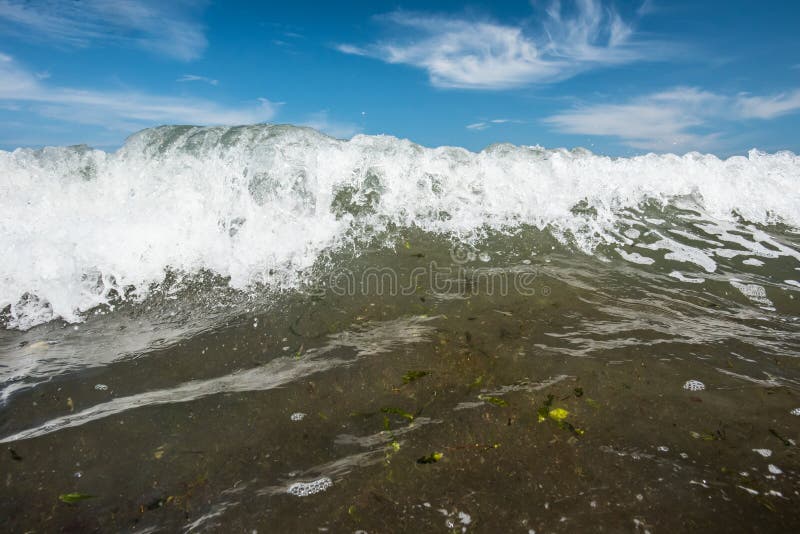 Ocean breakers stock image. Image of foam, gale, coastline 20990401