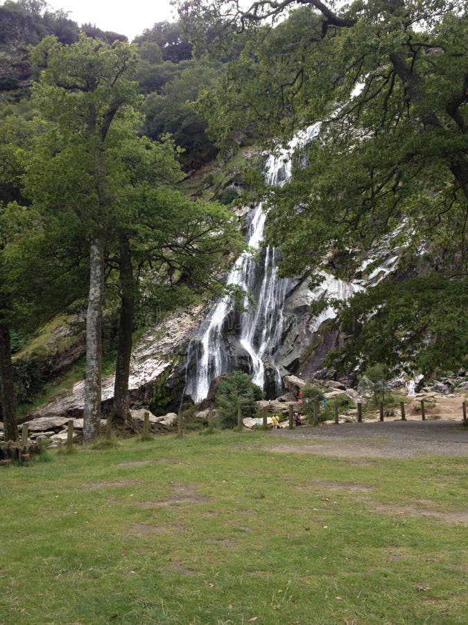 Powerscourt Siklawa fotografia royalty free Powerscourt Siklawa fotografia royalty free