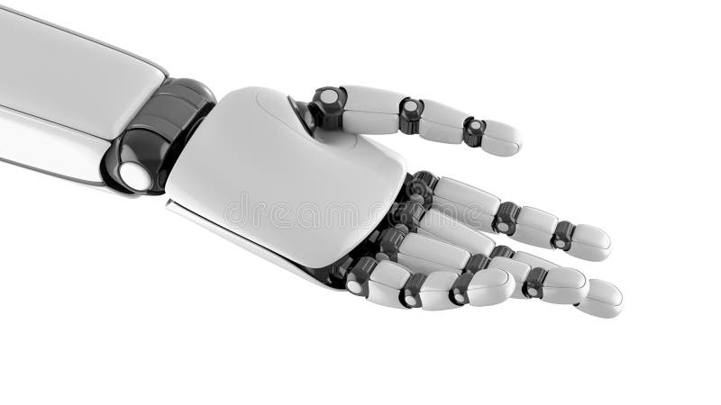 Poziție robot stock illustration