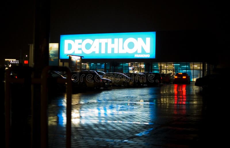 May 26, 2019 Emeryville / CA / USA - Exterior View of Decathlon