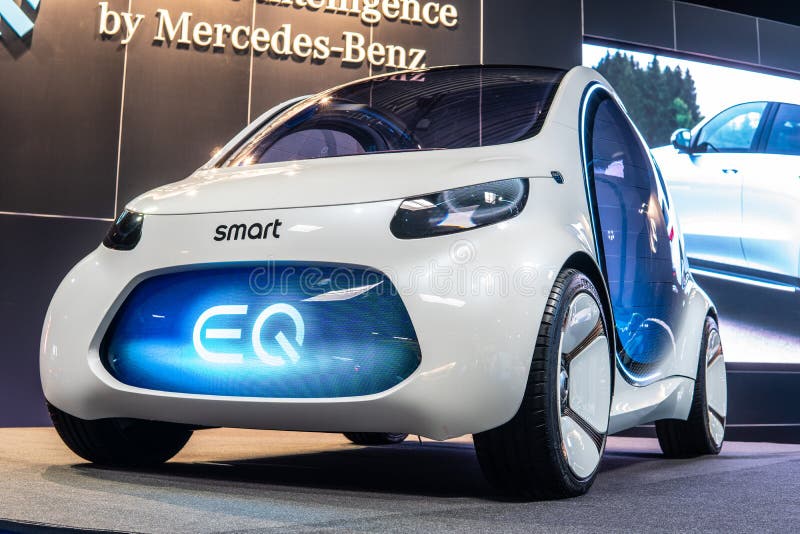 Mercedes-Benz Smart Vision EQ concept first ride 