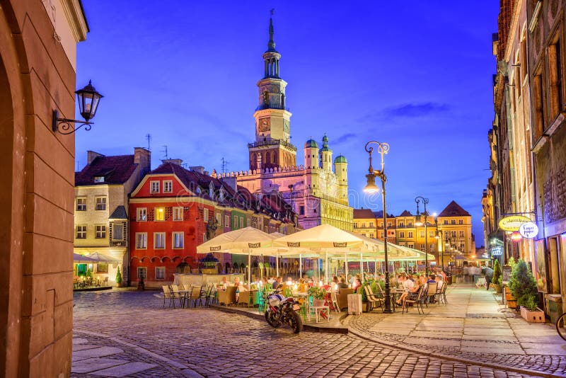 Poznan, Polonia fotografie stock libere da diritti Poznan, Polonia fotografie stock libere da diritti