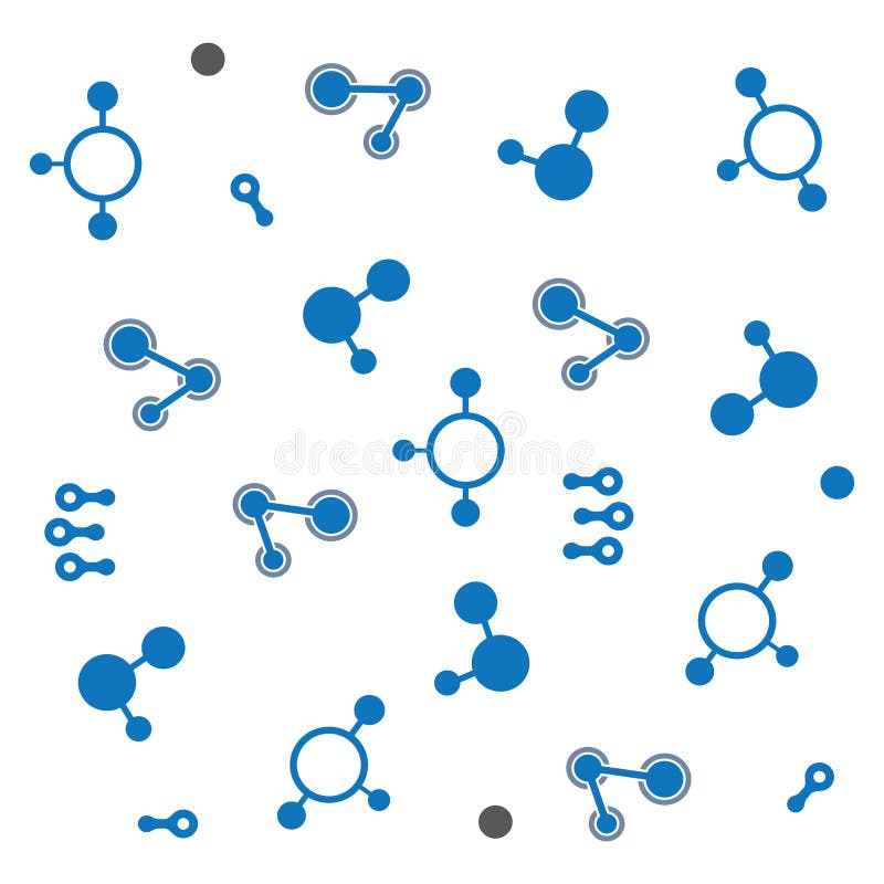 Połącz projekt wektora komunikacji w relacji technologicznej Symbol płaskoniebieski i szary jest izolowany na białym tle