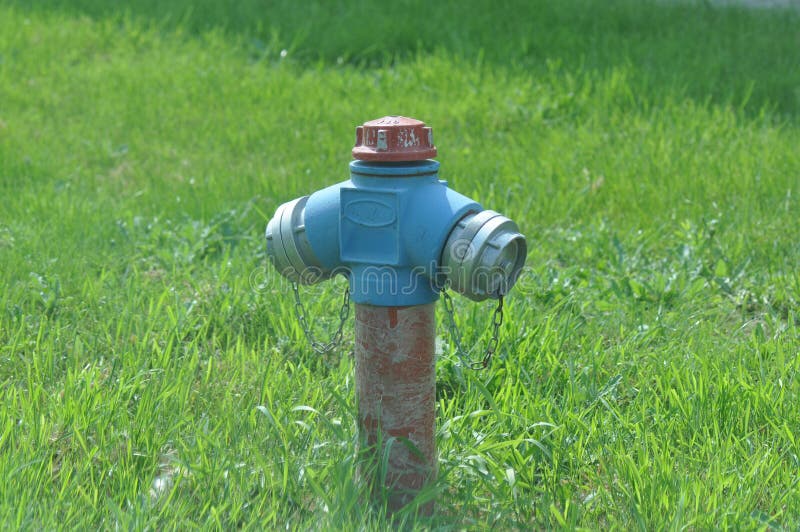 Pożarniczy wodny hydrant obraz royalty free