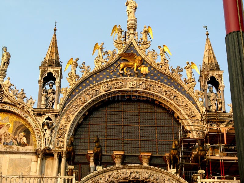 Pracht und Luxus in Venedig stockbilder Pracht und Luxus in Venedig stockbilder