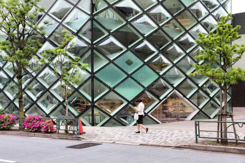 表参道东京广场建筑物在原宿编辑类库存照片 图片包括有