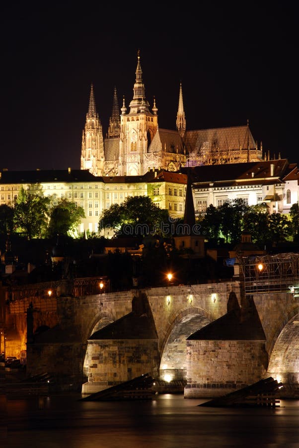 Download Prague stock image. Image of majestic, bridge, historic - 10689985