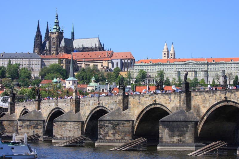 Prague Castle & Charles Bridge in Prague