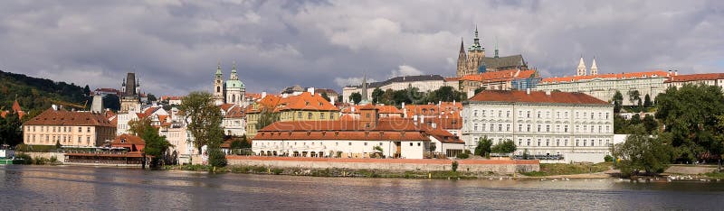 Prague castle panorama