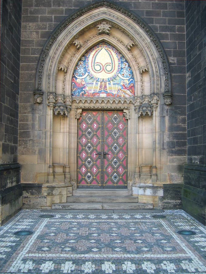 Prague Cathedral Door