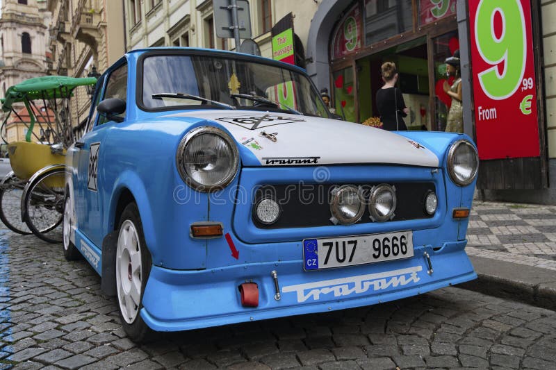 Tuning Trabant 601 of East Germany Editorial Photo - Image of funny,  cesenatico: 94931651