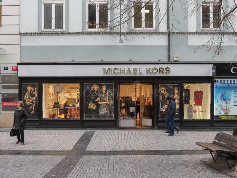 Michael Kors Store in Prague Editorial 