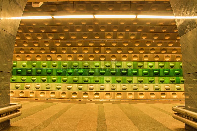 Prague Metro station