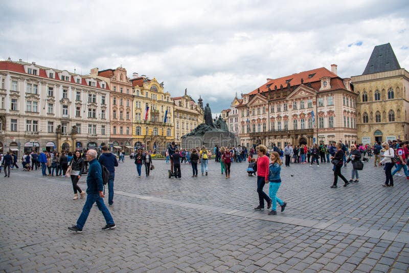 Prague old city editorial photography. Image of facade - 76321802