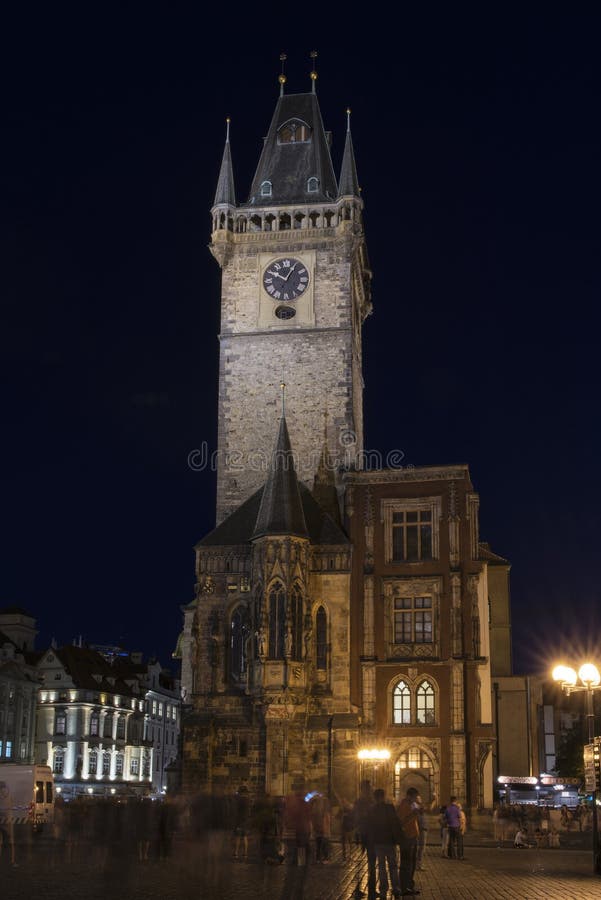 Prague Old Town Hall editorial image. Image of religion 71524005