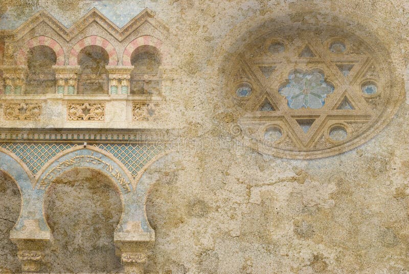 Prague vintage background stock image