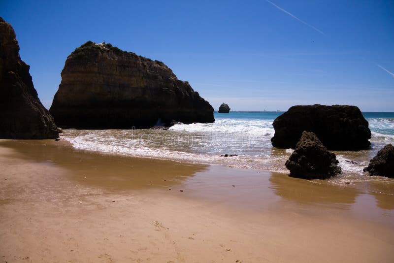 Praia da rocha beach,portugal-algarve