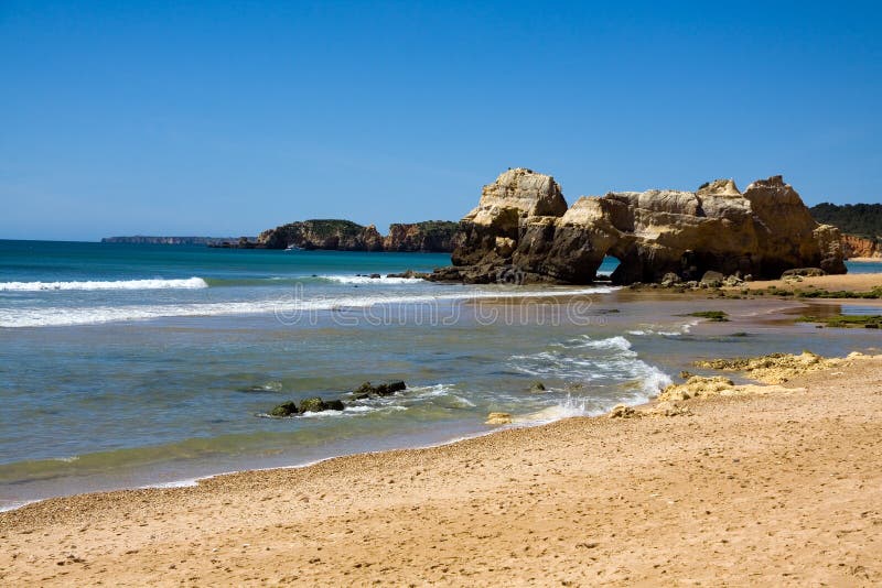 Praia da rocha beach,portugal-algarve