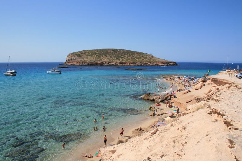 Praia de imagem de stock. Imagem de praia, espanha 5461273