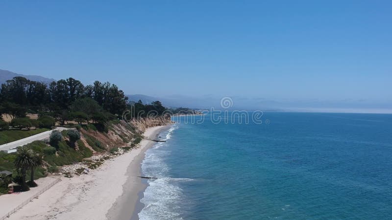 Praia do leste Santa Barbara Flyby