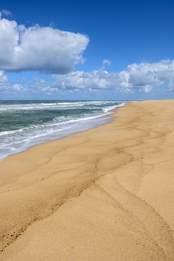 Praia Do Norte, Nazare (Portugal) Stock Image Image of ocean, europe