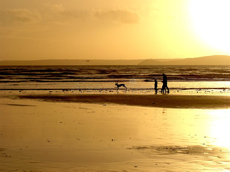 Download Praia obscura imagem de stock. Imagem de dourado, paisagem - 59351