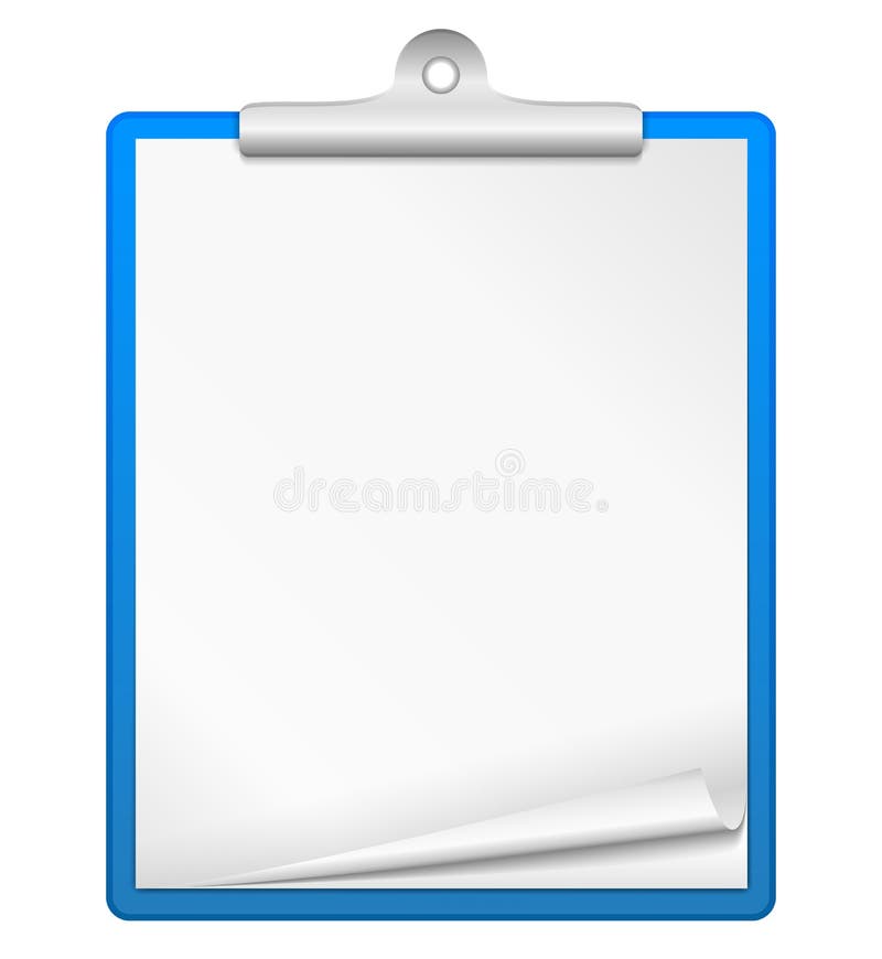 Prancheta ilustração stock Prancheta ilustração stock