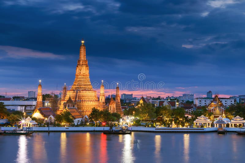Prang of Wat Arun, Bangkok Thailand