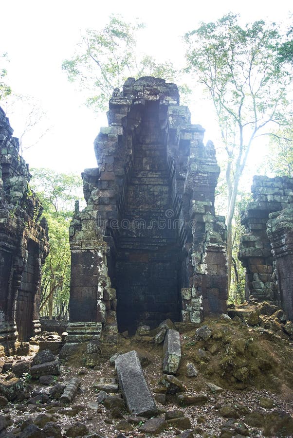 Prasat Chrapa Angkor Świątynna era zdjęcie stock Prasat Chrapa Angkor Świątynna era zdjęcie stock