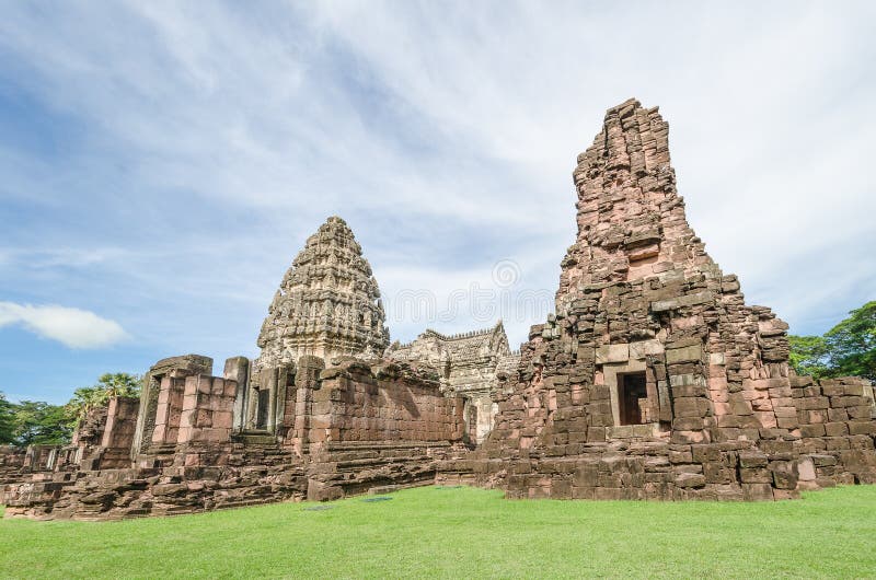 Prasat Hin Phimai(Phimai Historical Park).One of the most important Khmer temples of Thailand.It is located in the town of Phimai, Nakhon Ratchasima province,Thailand. Prasat Hin Phimai(Phimai Historical Park).One of the most important Khmer temples of Thailand.It is located in the town of Phimai, Nakhon Ratchasima province,Thailand