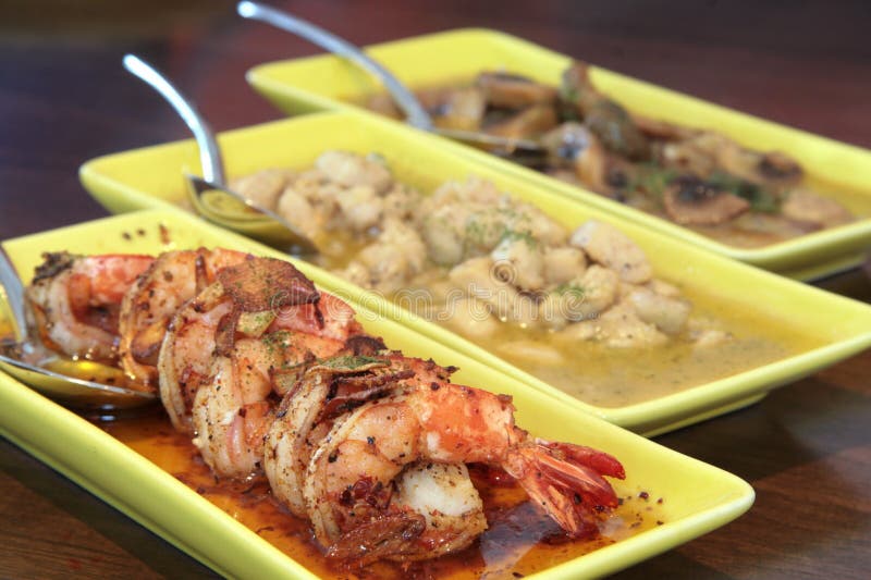 Prawn tapas