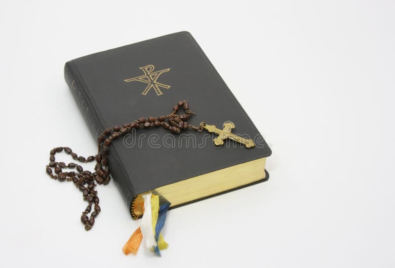 Prayer book with rosary stock photo. Image of rosary, book - 2547314